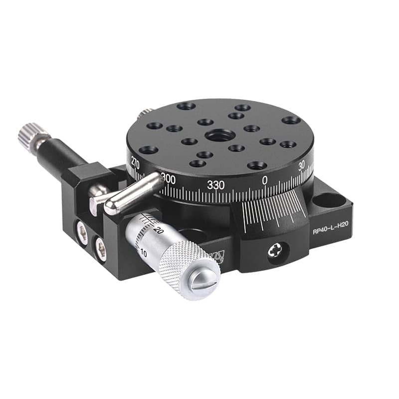 40mm High-Precision Optical Experiment Manual Rotary Stage