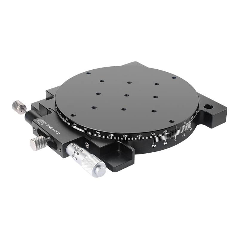 High-Precision Aluminum Alloy Manual Rotary Stage 125mm