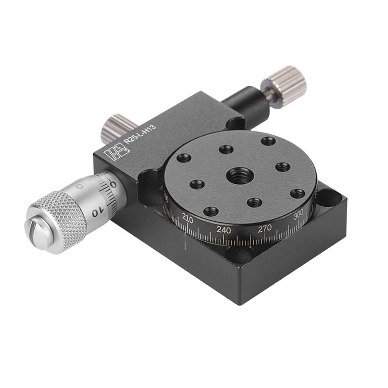 High-Precision Aluminum Alloy Manual Rotary Stage 25mm