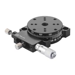 High-Precision Aluminum Alloy Manual Rotary Stage 40mm detail 1
