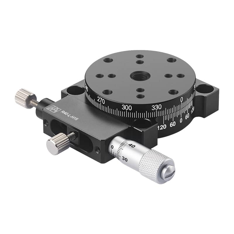 High-Precision Aluminum Alloy Manual Rotary Stage 40mm