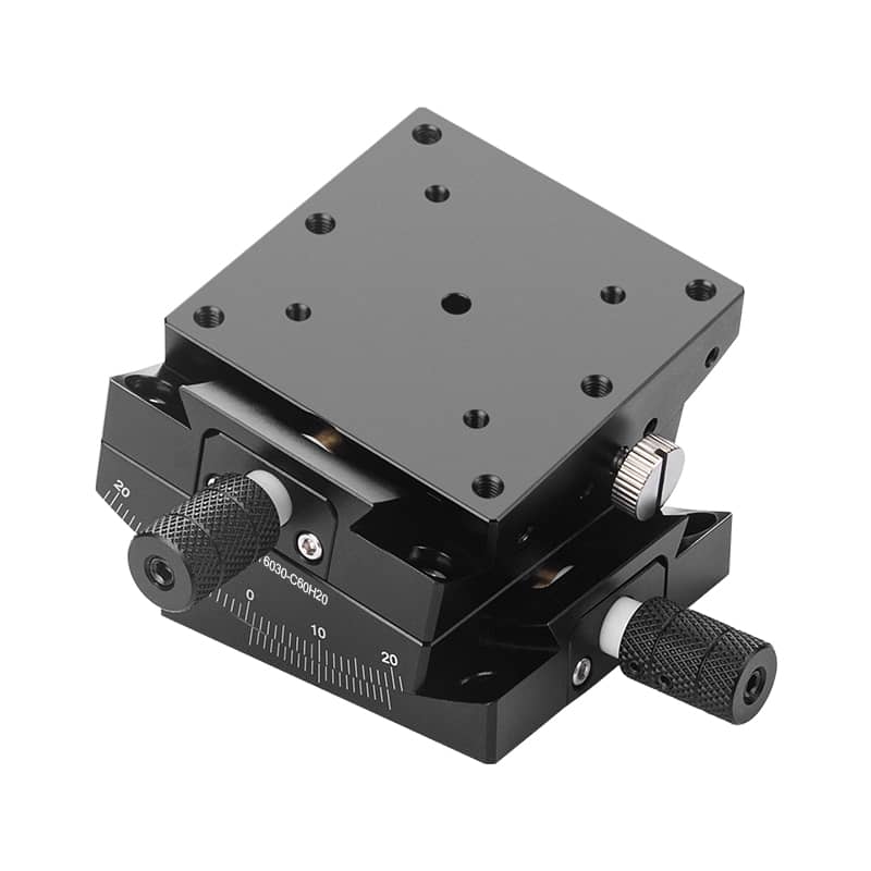 High-Precision XY-Axis Manual Goniometer Stage 60mm