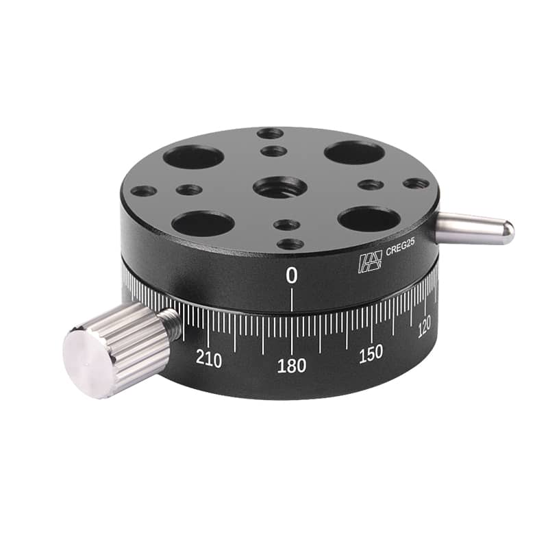 High-Precision Aluminum Alloy Rotating Table for R-Axis 25mm