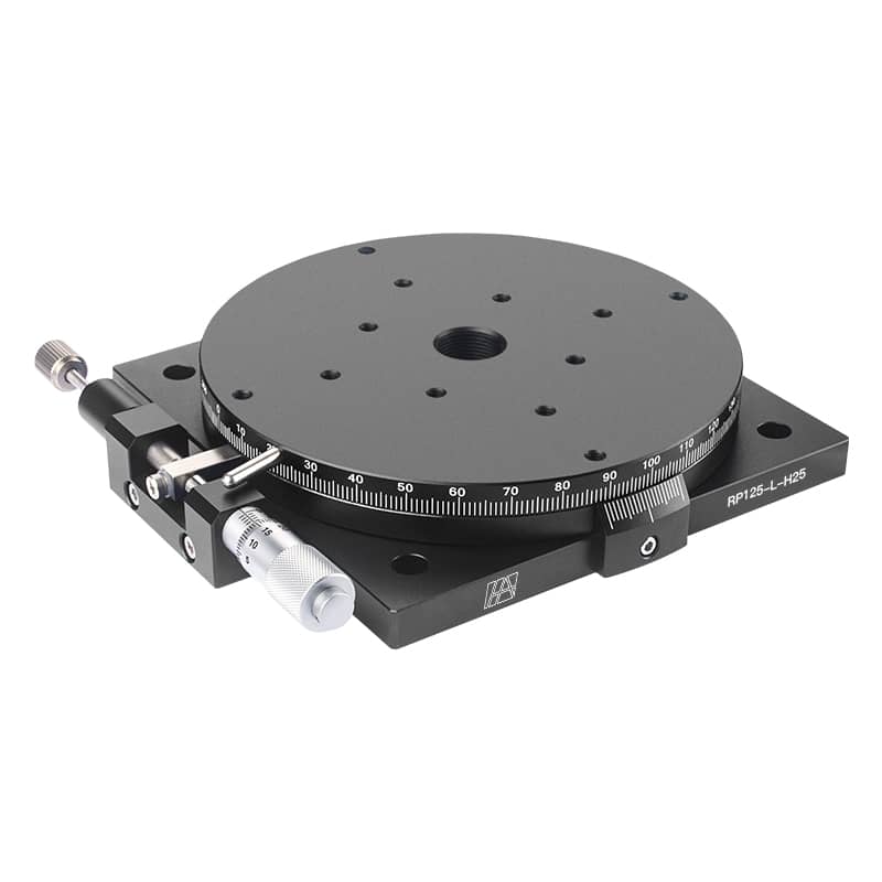 125mm Precision Aluminum Alloy Optical Manual Rotary Stage