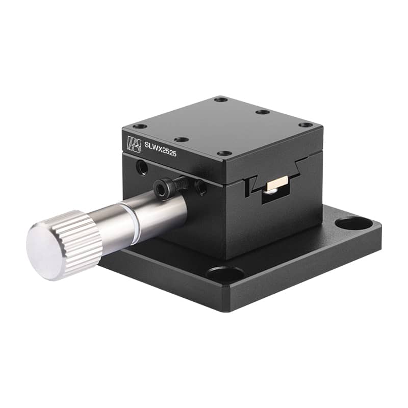 Aluminum Alloy Manual X-Axis Dovetail Groove Stage 25mm