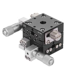 High-Precision Aluminum Alloy Manual XY-Axis Stage 30mm detail 1