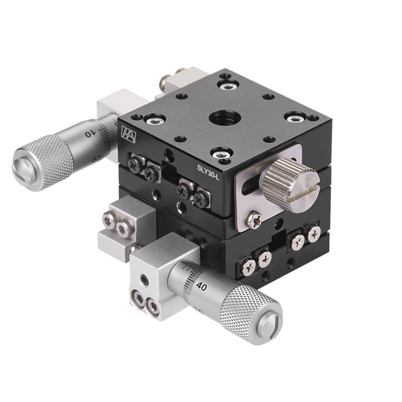 High-Precision Aluminum Alloy Manual XY-Axis Stage 30mm