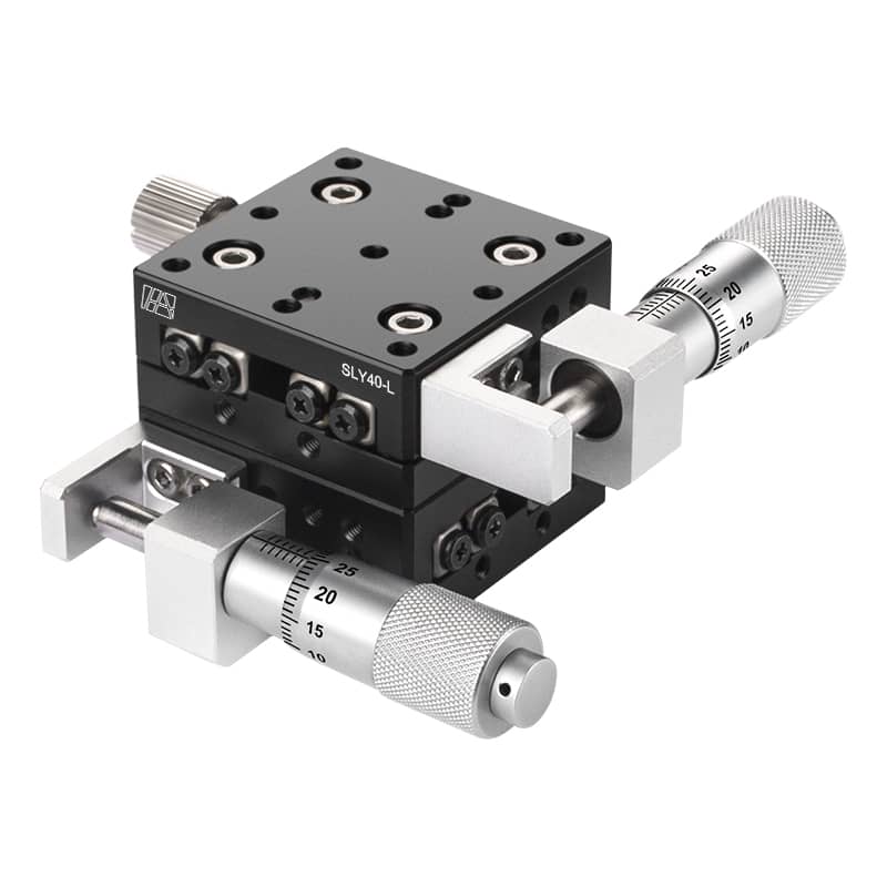 High-Precision Aluminum Alloy Manual XY-Axis Stage 40mm