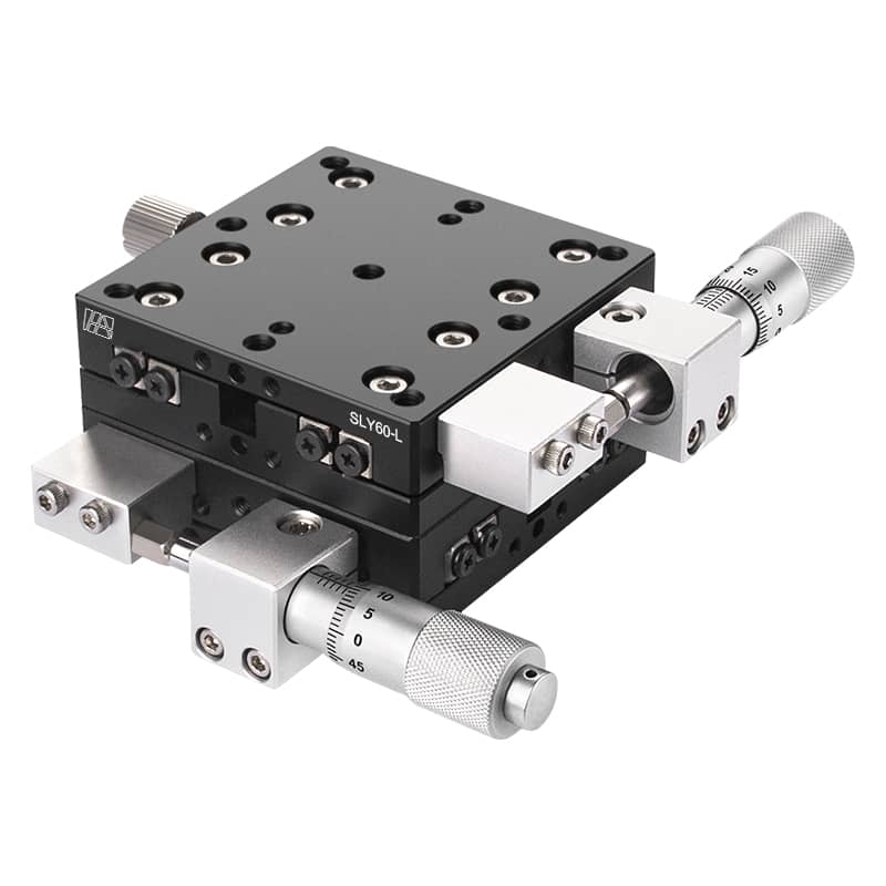 High-Precision Aluminum Alloy Manual XY-Axis Stage 60mm