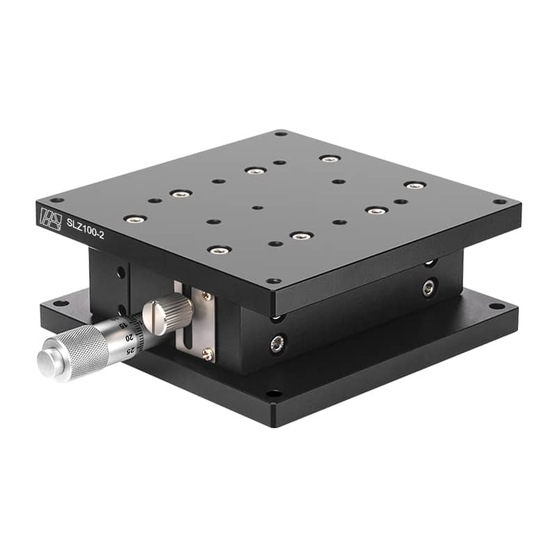 Manual Z-Axis Stage with Dual Guide Rails 100mm