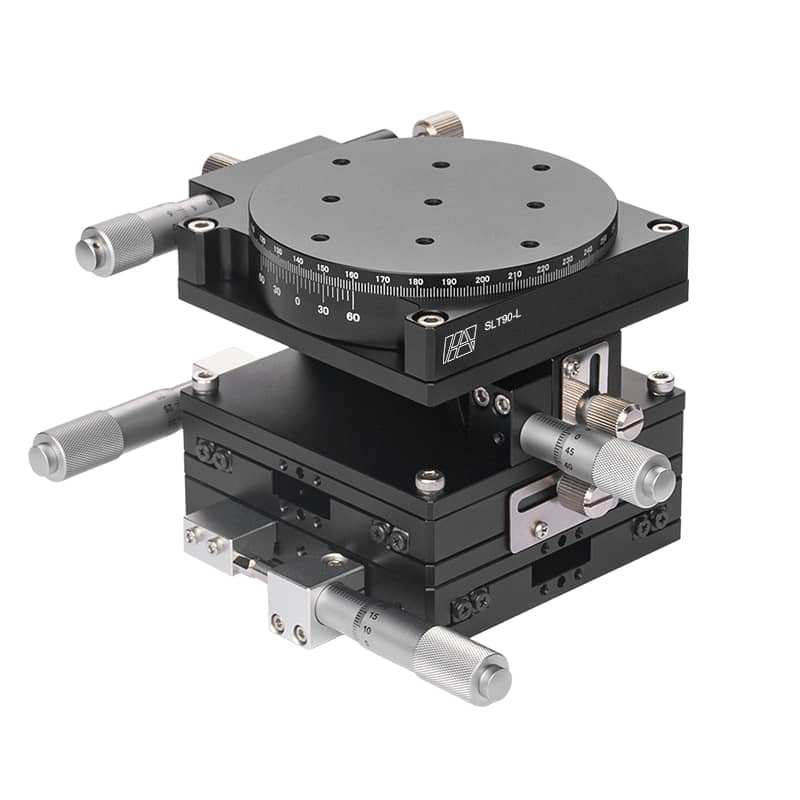 High-Precision Aluminum Alloy Manual Multi-Axis Stage 90mm