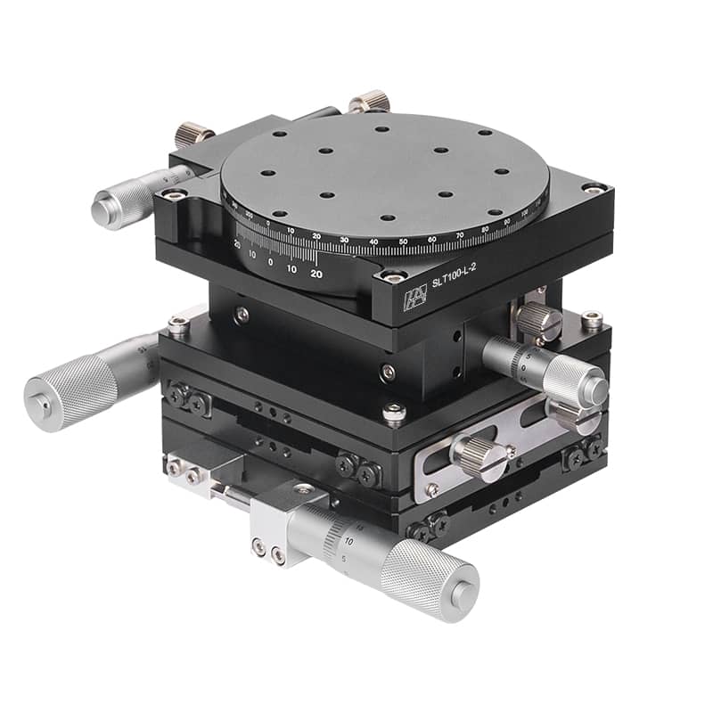 High-Precision Aluminum Alloy Manual Multi-Axis Stage 100mm