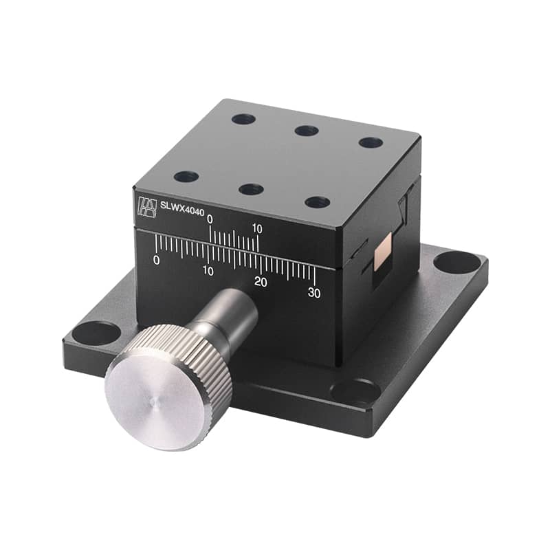 Aluminum Alloy Manual X-Axis Dovetail Groove Stage 40mm