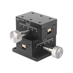Aluminum Alloy Manual XY-axis Dovetail Groove Stage 60mm detail 1