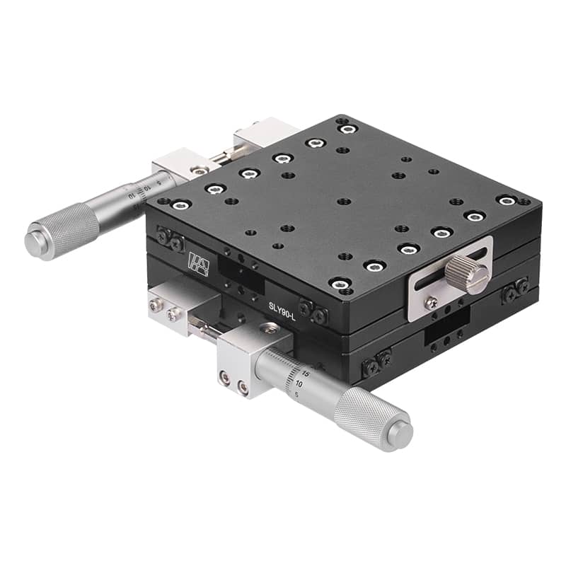 High-Precision Aluminum Alloy Manual XY-Axis Stage 90mm