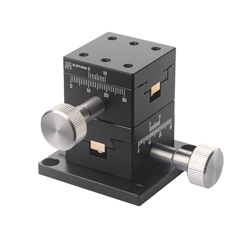 Aluminum Alloy Manual XY-axis Dovetail Groove Stage 40mm