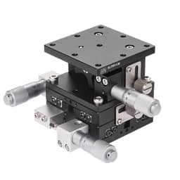 High-Precision Aluminum Alloy Manual XYZ-Axis Stage 40mm detail 2