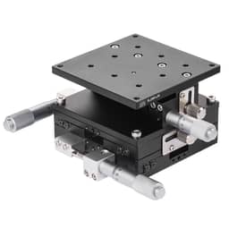 High-Precision Aluminum Alloy Manual XYZ-Axis Stage 40mm detail 4