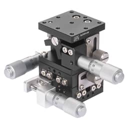 High-Precision Aluminum Alloy Manual XYZ-Axis Stage 40mm detail 1