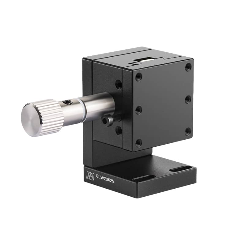 Aluminum Alloy Manual Z-axis Dovetail Groove Stage 25mm