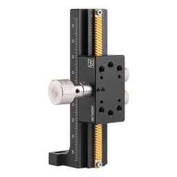 Aluminum Alloy Manual Z-axis Dovetail Groove Stage 40mm detail 16