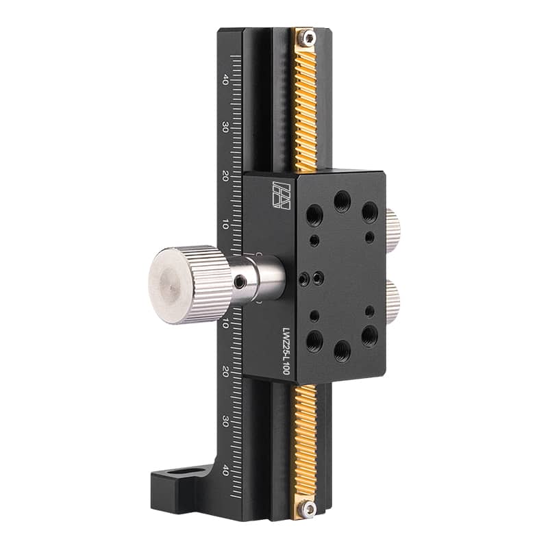 Manual Z-axis Long-stroke Dovetail Groove Stage 25x42 mm