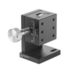 Aluminum Alloy Manual Z-axis Dovetail Groove Stage 40mm detail 1