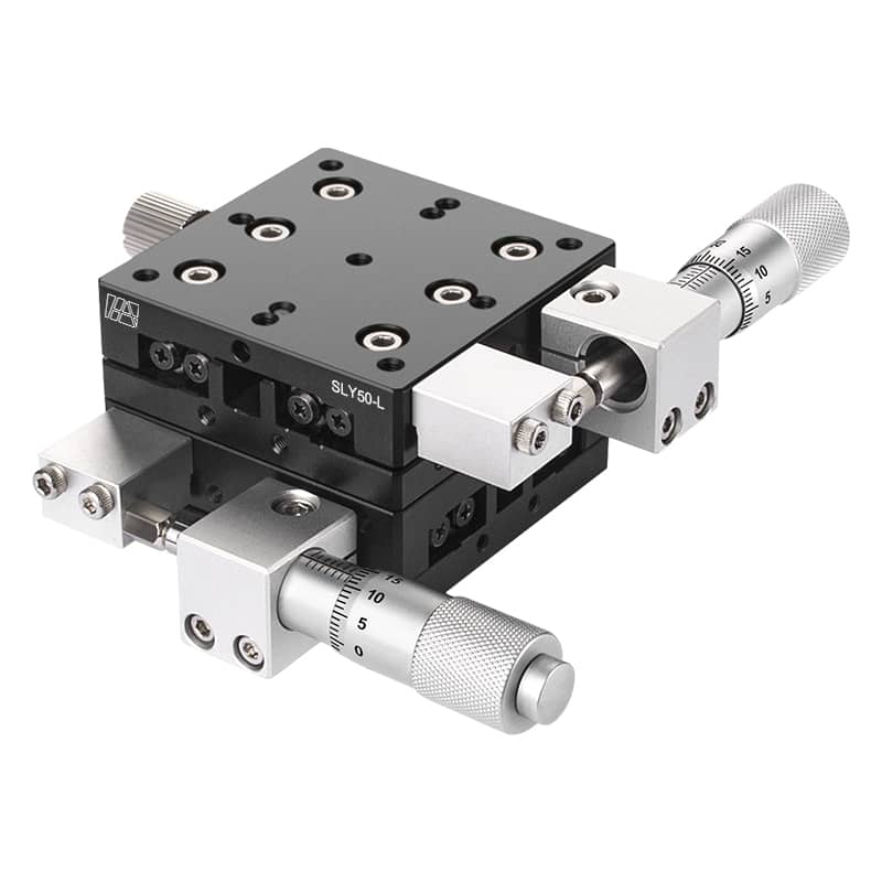 High-Precision Aluminum Alloy Manual XY-Axis Stage 50mm