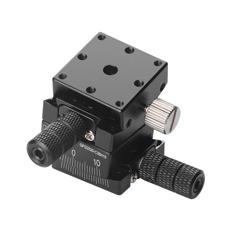 High-Precision XY-Axis Manual Goniometer Stage 25mm