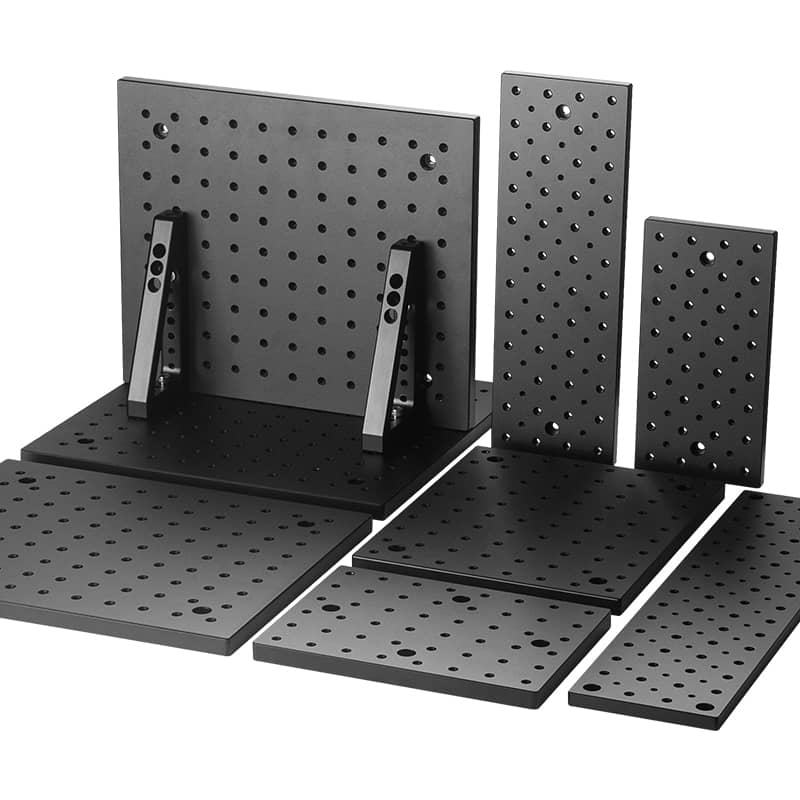 Durable Aluminum Optical Breadboards for Research Setup