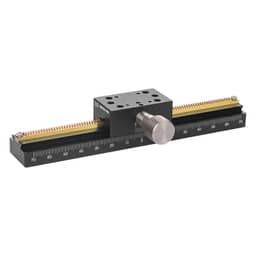 Manual X-axis Long-stroke Dovetail Groove Stage 25x42 mm detail 4