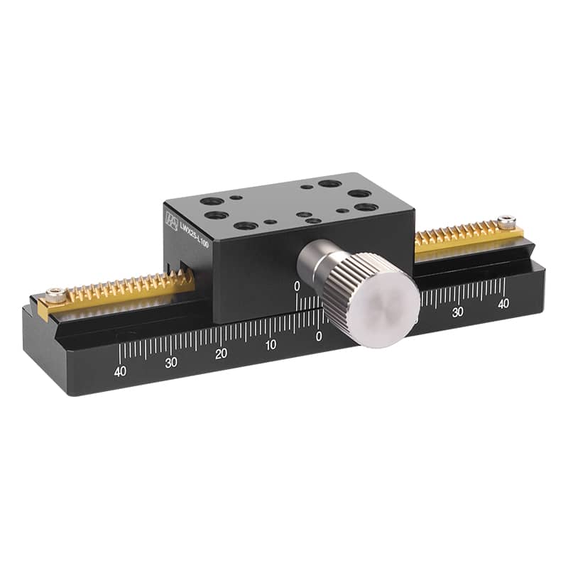 Manual X-axis Long-stroke Dovetail Groove Stage 25x42 mm