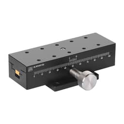 Aluminum Alloy Manual X-Axis Dovetail Groove Stage 40mm detail 4