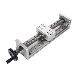X-axis Manual Aluminum Alloy Linear Motion Units detail 2