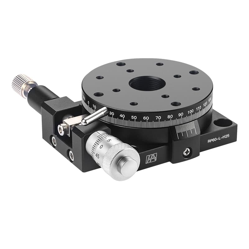 60mm High-Precision Manual Optical Experiment Rotary Stage
