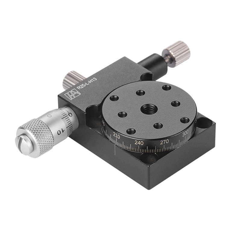High-Precision Aluminum Alloy Manual Rotary Stage 25mm