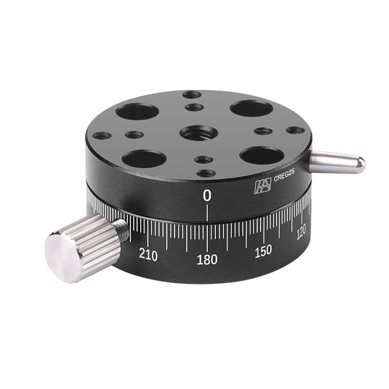 High-Precision Aluminum Alloy Rotating Table for R-Axis 25mm