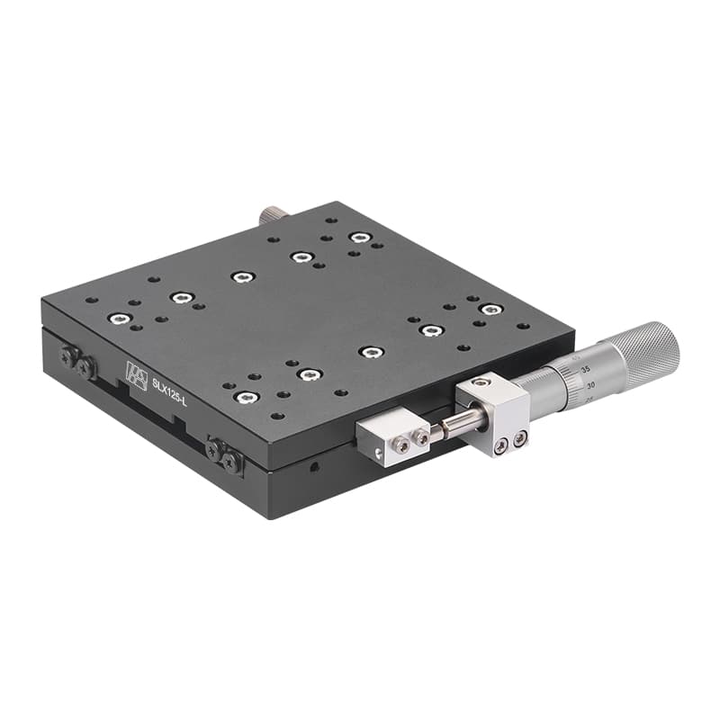 High-Precision Aluminum Alloy Manual X-Axis Stage 125mm