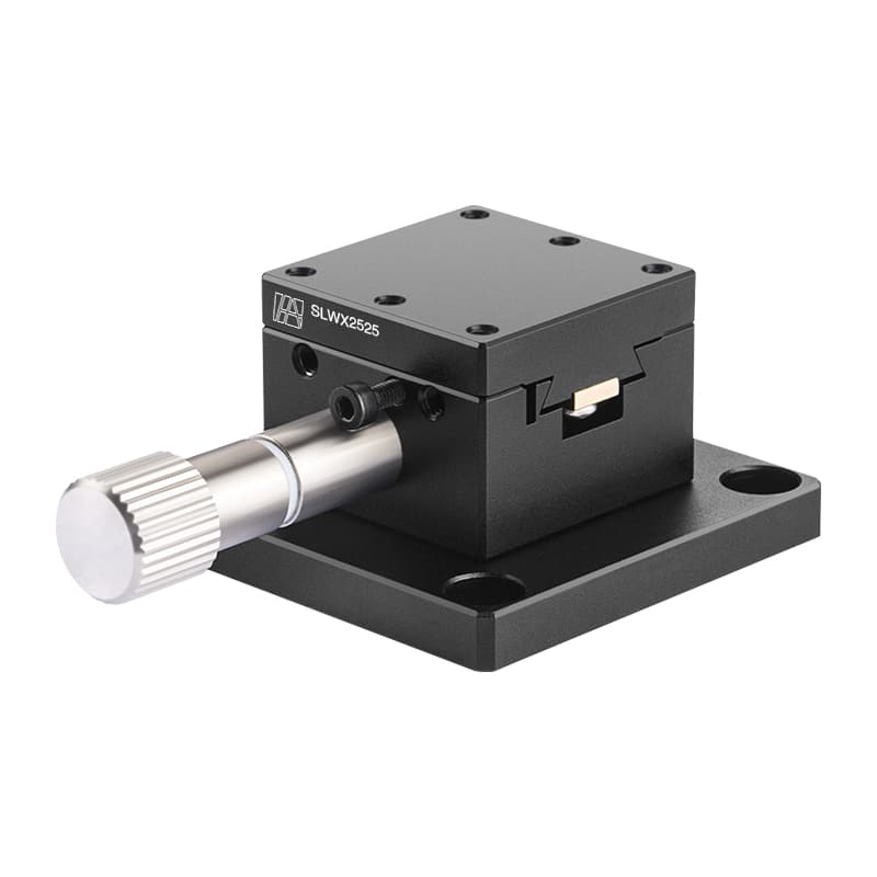 Aluminum Alloy Manual X-Axis Dovetail Groove Stage 25mm