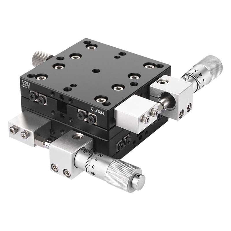 High-Precision Aluminum Alloy Manual XY-Axis Stage 60mm