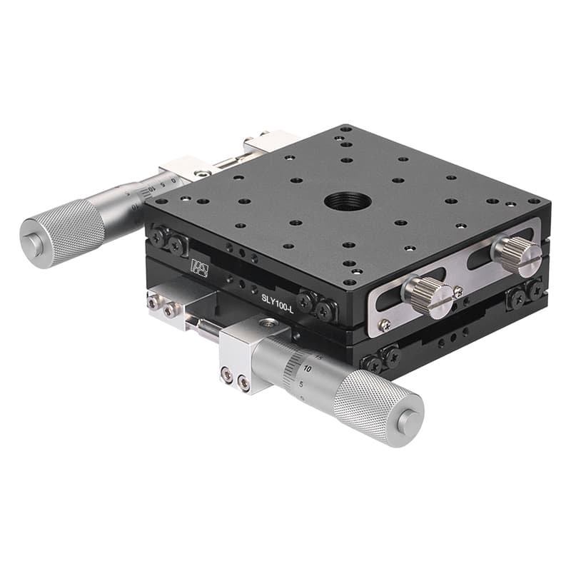 High-Precision Aluminum Alloy Manual XY-Axis Stage 100mm