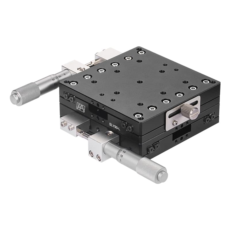 High-Precision Aluminum Alloy Manual XY-Axis Stage 90mm