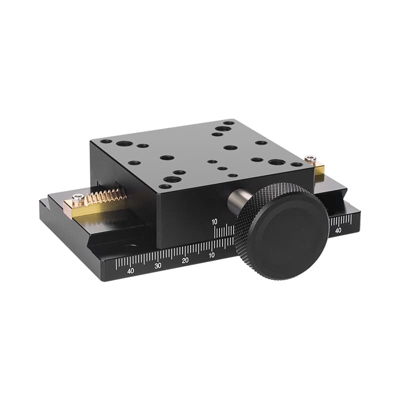 Manual X-Axis Long-Stroke Dovetail Groove Stage 60x60 mm