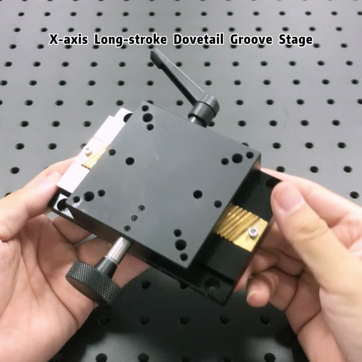 X-axis Long-stroke Dovetail Groove Stage 80