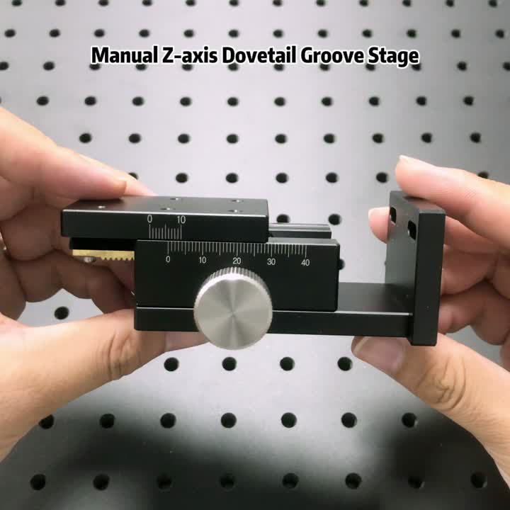 Manual Z-axis Dovetail Groove Stage