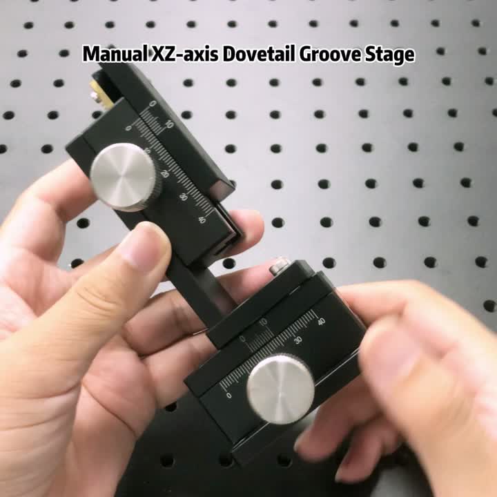Manual XZ-axis Dovetail Groove Stage