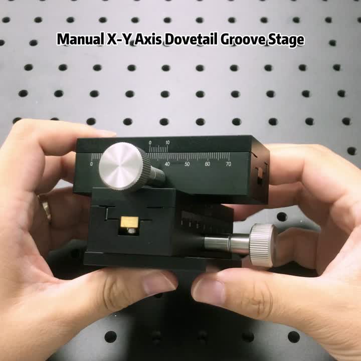 Manual X-Y Axis Dovetail Groove Stage