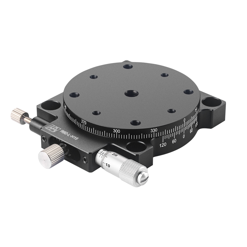 Precision Aluminum Alloy Manual Optical Rotary Stage 60mm