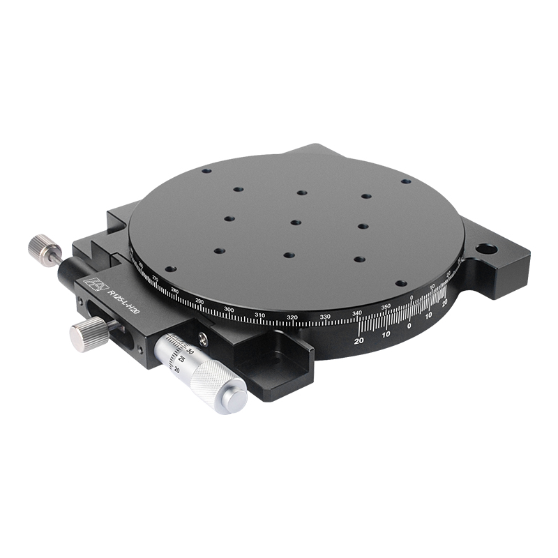 High-Precision Aluminum Alloy Manual Rotary Stage 125mm