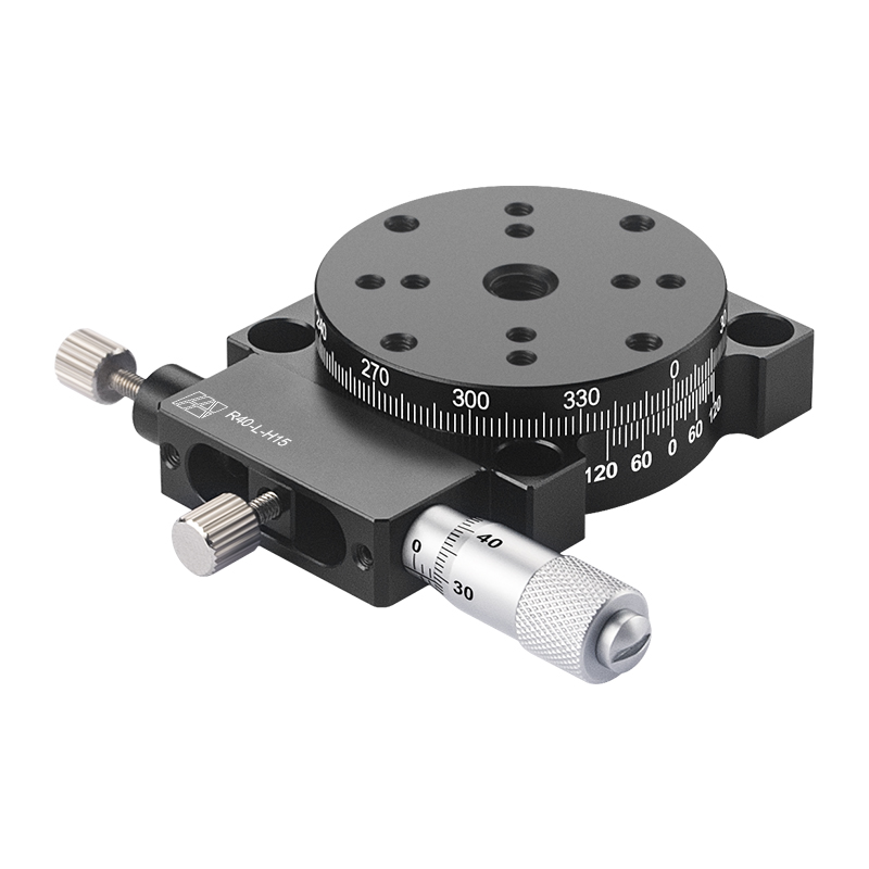 High-Precision Aluminum Alloy Manual Rotary Stage 40mm